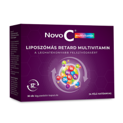 Novo C multivitamin liposzómás retard kapszula 30x