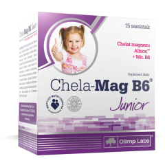 Olimp Labs Chela-Mag B6 Junior 15x - Új generációs magnézium gyerekeknek