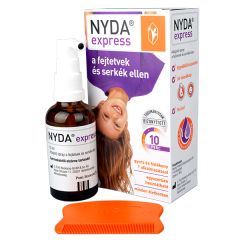 Nyda Express spray fejtetű serkeirtó 50ml