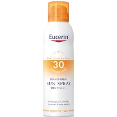 Eucerin Sun Színtelen napozó aerosol spray FF30 200ml