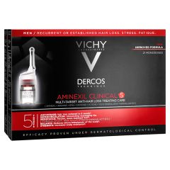 Vichy Dercos Aminexil Clinical 5 hajhullás ellen férfiaknak 21x6ml