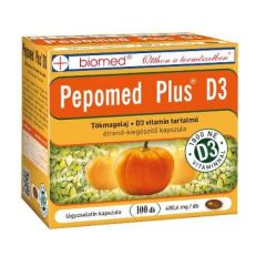 Biomed Pepomed Plus D3 vitamin kapszula (100x)