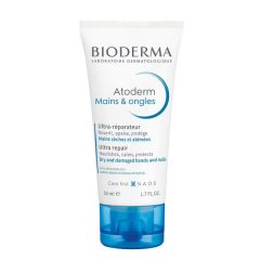 Bioderma Atoderm kéz -és körömápoló krém száraz érzékeny bőrre 50ml