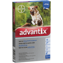 Advantix spot on kutya +25kg 1x4ml