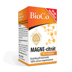 BioCo Magne-Citrát+B6 vitamin filmtabletta Megapac (90x)