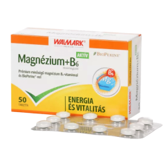 Walmark Magnézium+B6 Aktív tabletta 50x