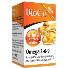 BioCo Omega 3-6-9 lágyzselatin kapszula (60x)