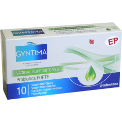 Gyntima hüvelykúp Probiotica Forte 10x