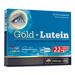 Olimp Labs Gold Lutein kapszula 30x - Innovatív formula a szemek védelmében