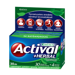 Actival + Herbal filmtabletta 30x