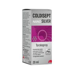 Coldisept NanoSilver Torokspray (20ml)