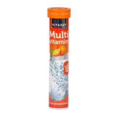 VitaPlus Vitaday multivitamin pezsgőtabletta narancs 20x
