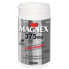 Magnex 375 mg+B6 tabletta 70x