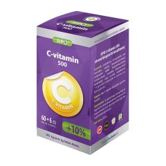 SIPO C-vitamin 500mg tabletta 66x