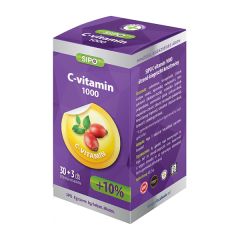 SIPO C-vitamin csipkebogyóval 1000mg tbl. 33x