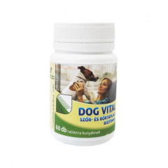 Dog Vital Szőr és bőrtápláló tabletta biotinnal (60x) : GYF8-04