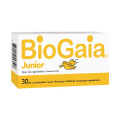 BioGaia Junior eper ízű rágótabletta 30x