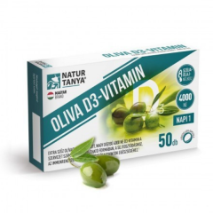 NaturTanya Oliva D3-vitamin lágyzselatin kapszula (50x)
