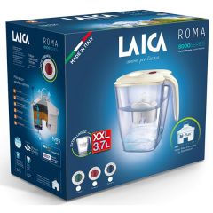Laica Roma 3,7L vízszűrő kancsó kék Tarcsa