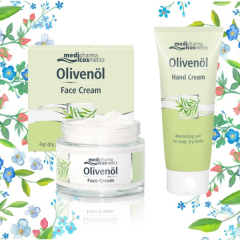 Olivenöl Olívaolajos arckrém + kézkrém csomag