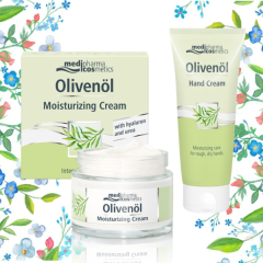 Olivenöl arckrém + kézkrém csomag