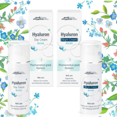 Medipharma Cosmetics Hyaluron csomag: nappali Rich+éjszakai