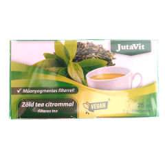 JutaVit Zöld tea citrommal filteres 25x2g