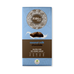 Health Market – Milkless Delight Kókusztejes csokoládé, édesítőszerrel 80g