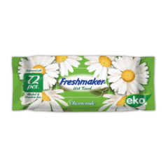 Freshmaker Eko törlőkendő nedves Kamilla 72x