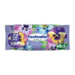 Freshmaker Eko törlőkendő nedves Viola 72x