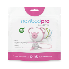 Nosiboo Pro2 elektromos orrszívó kiegészítő szett rózsaszín 1x