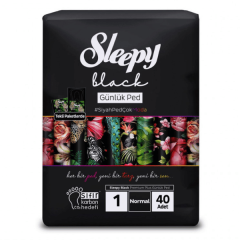 Sleepy Fekete Premium Plus tisztasági betét Normál 40x