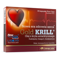 Olimp Labs Gold Krill kapszula 30x - A legkiválóbb minőségű szagtalan antarktiszi Krill