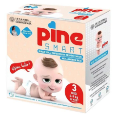 Pine Smart okos pelenka babáknak 3 Midi (4-9kg) 22x