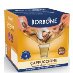 Caffé Borbone Biscottone kekszes capucconio Dolce Gusto kapszula 16x