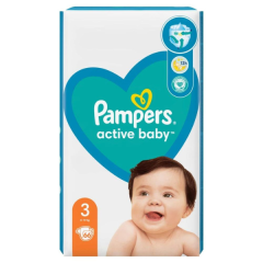 Pampers Active Baby midi nadrágpelenka S (6-10kg) 66db