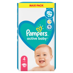 Pampers Active Baby maxi nadrágpelenka 4 (9-14kg) 58db