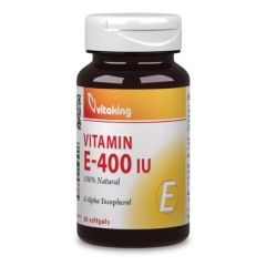 Vitaking E-400 természetes D-Alpha vitamin kapszula 30x