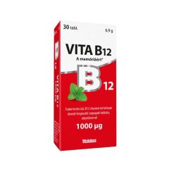 Vita B12-vitamin 1000 mcg szopogató tabletta 30x