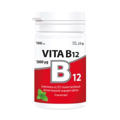 Vita B12-vitamin 1000 mcg szopogató tabletta 100x