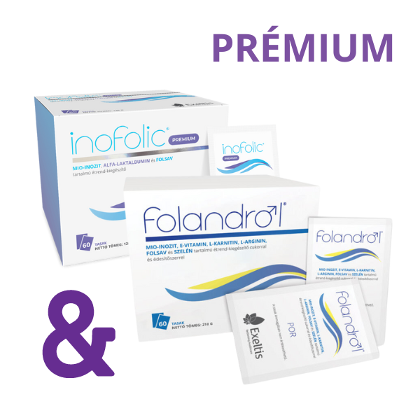 Inofolic Prémium + Folandrol csomag 60x+60x