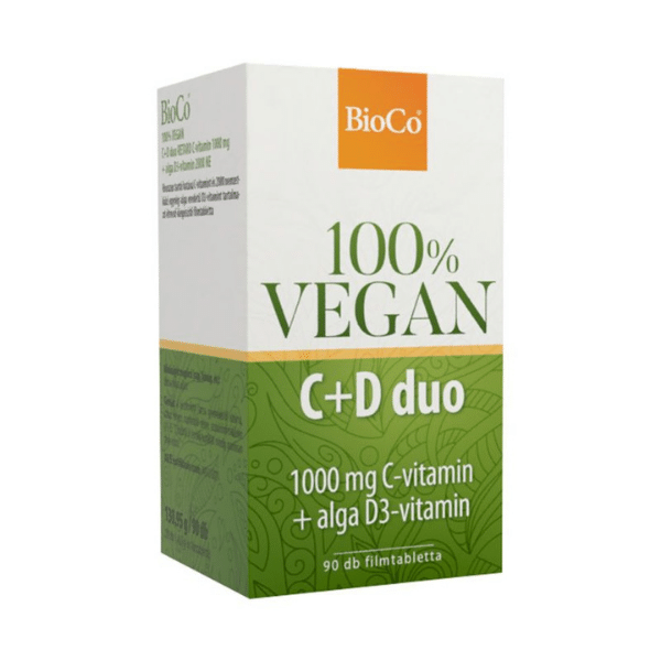 BioCo Vegan C 1000mg+D3 2000NE Duo retard filmtabletta 90x