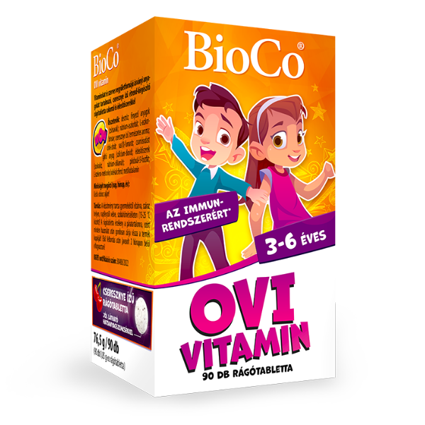BioCo Ovi vitamin rágótabletta cseresznye 90x