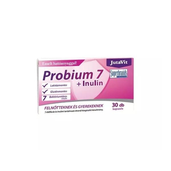 JutaVit Probium 7 +Inulin kapszula 30x