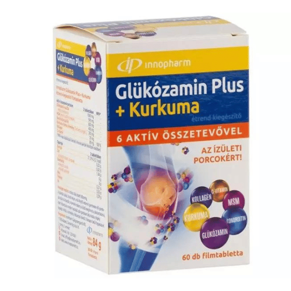 VitaPlus Glukozamin Plus+kurkuma filmtabletta 90x