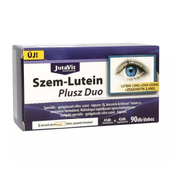 JutaVit Szem-Lutein Plusz Duo filmtabletta+kapszula 90x (45x+45x)