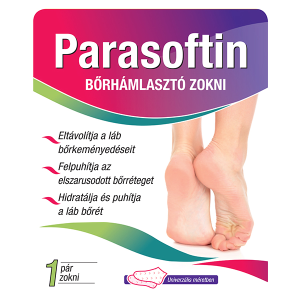 Parasoftin bőrhámlasztó zokni (1pár)