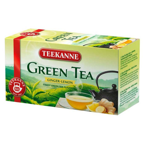 Teekanne Green tea gyömbér-citrom ízesítéssel 35g