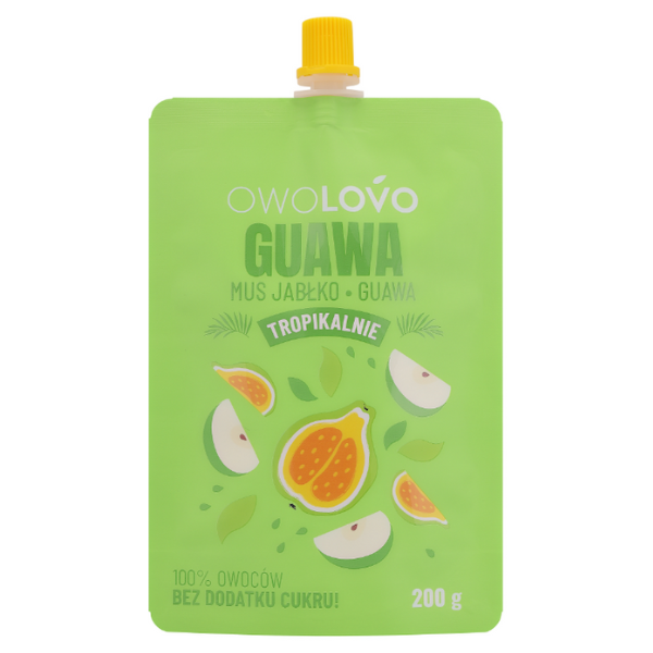 Owolovo trópusi gyümölcspüré guava 200g